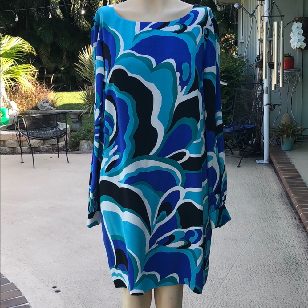 EUC Trina Turk sz 12 dress playful and sexy party